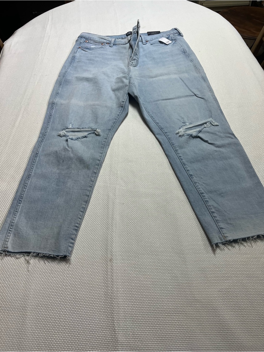 GAP Light Blue High-Rise Vintage Slim Jeans
